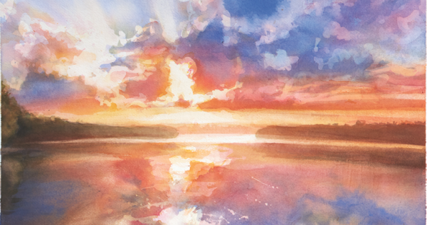 600x316 Watercolor Workshop Painting The Colors Of Sunsets