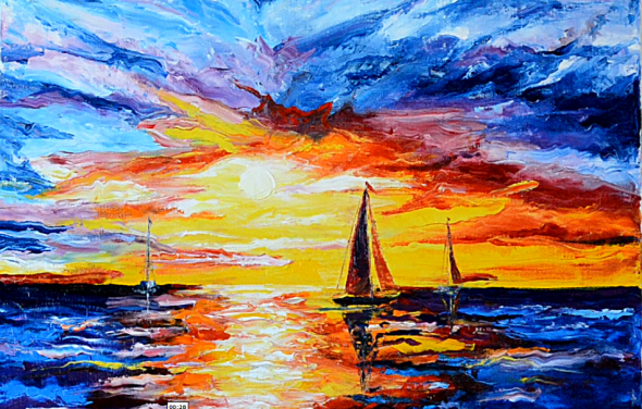 590x376 How To Draw Landscape, Oil Painting Lesson