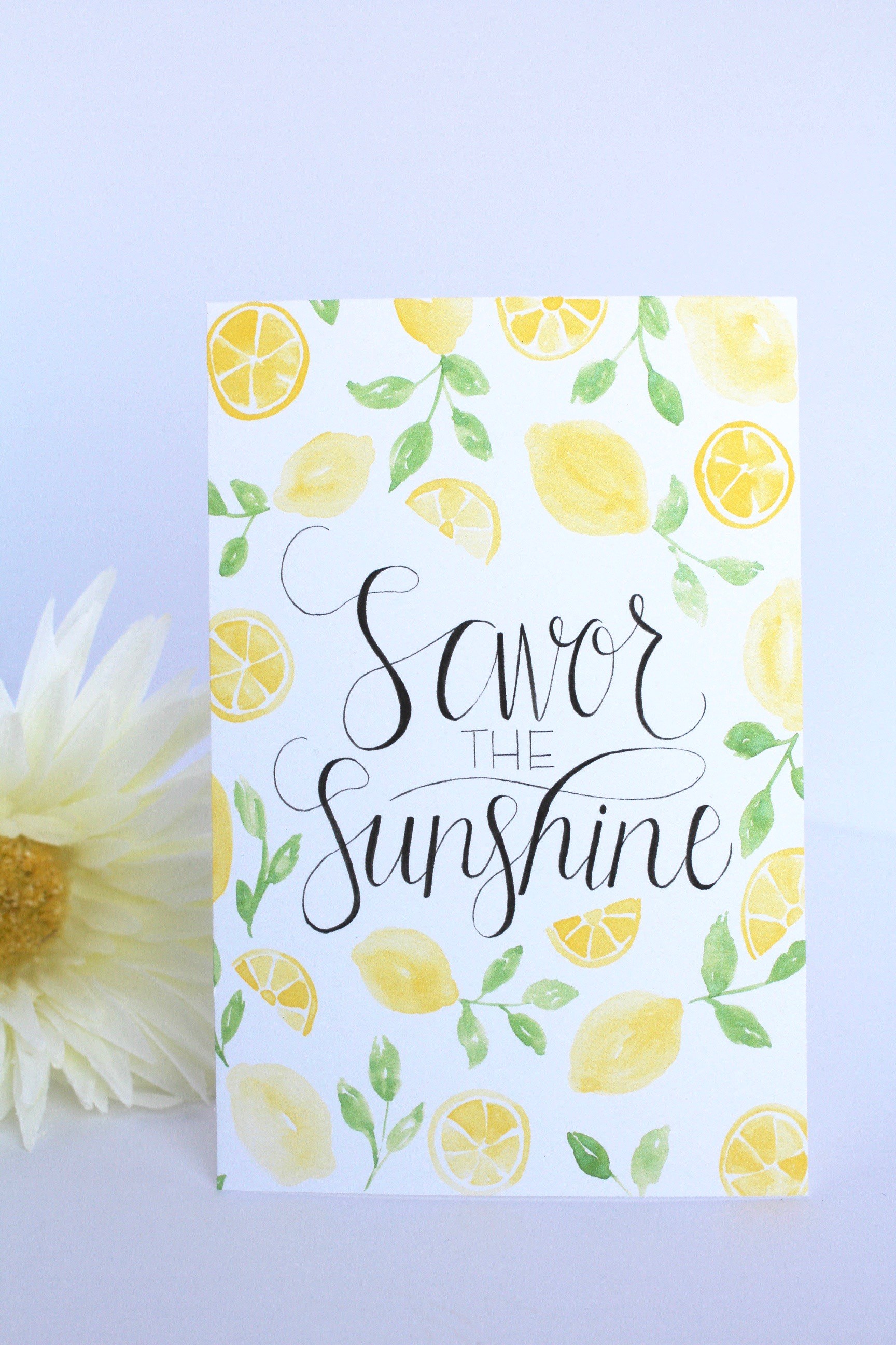 1728x2592 Savor The Sunshine Print Annewritten