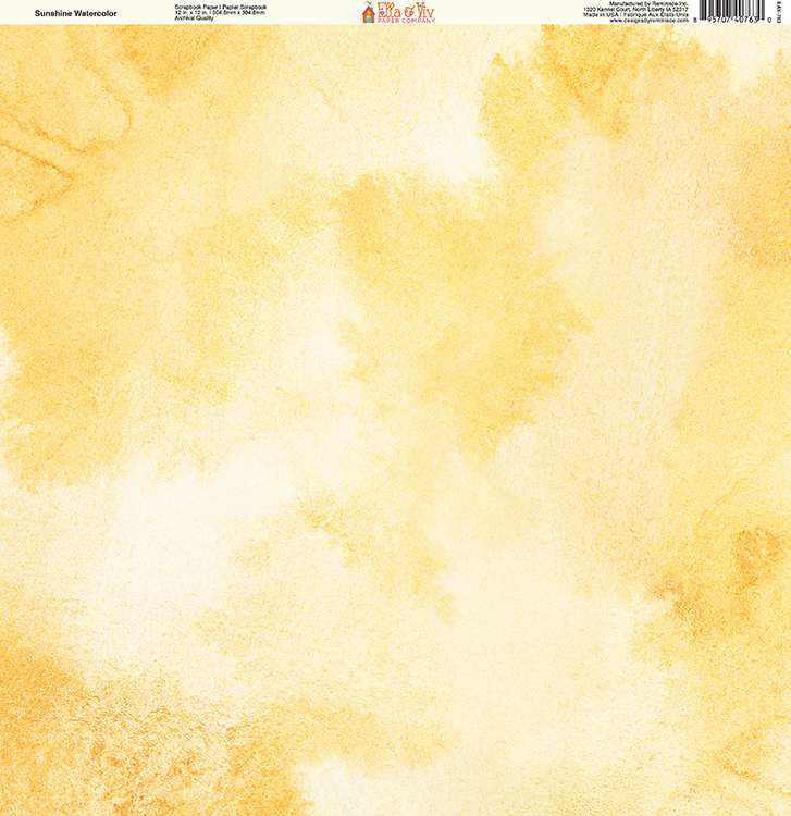727x750 Ella And Viv Paper Company Painted Sunshine Watercolor Paper