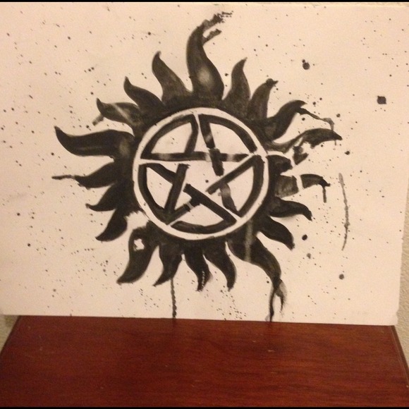 580x580 With Art And Hands Other Watercolor Supernatural Painting Poshmark