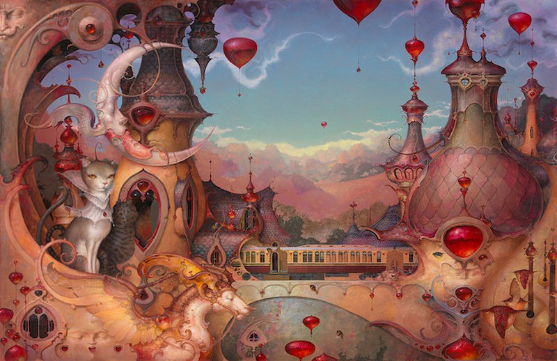 800x519 The Watercolor Paintings Of Daniel Merriam