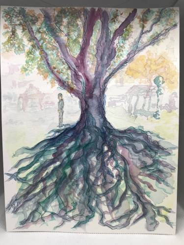 375x500 Original Surrealism Watercolor Paintings From Hong Kong Saatchi Art