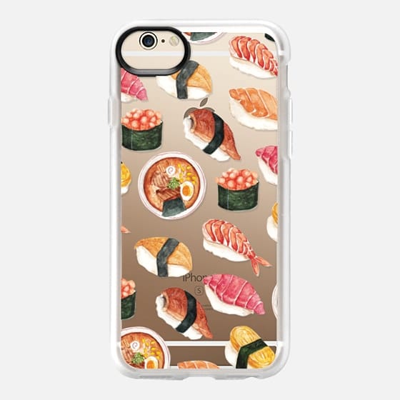 560x560 Watercolor Sushi Casetify