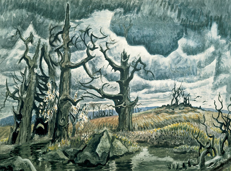 800x593 Heat Waves In A Swamp The Paintings Of Charles Burchfield