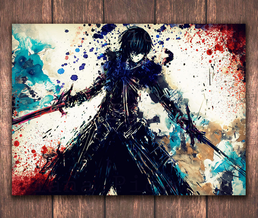 1067x900 Digital Art For All You Robots Sao Wall Art Digital Poster