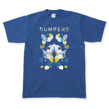 367x367 Numbers Edition Watercolor Wordmark T Shirt (Lapis Blue