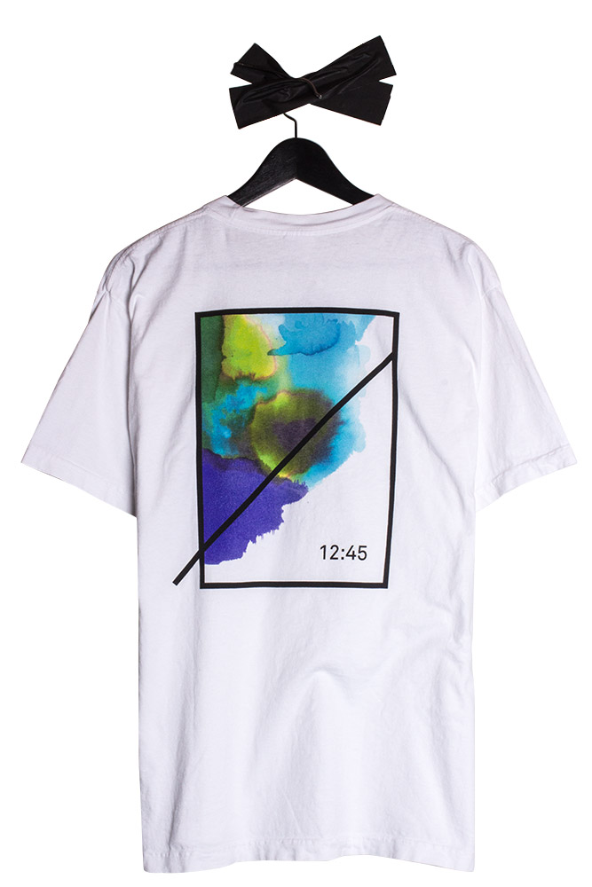 667x1000 Numbers Watercolor Symbol T Shirt White