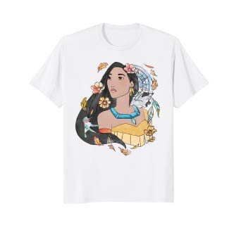 342x320 Disney Pocahontas Dreamcatcher Watercolor Graphic T
