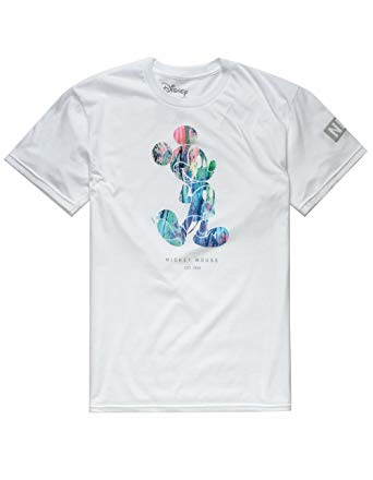 342x440 Neff Mens Watercolor Run Mickey Short Sleeve T Shirt