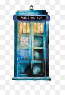260x380 Free Download Doctor Tardis Rose Tyler Watercolor Painting Drawing