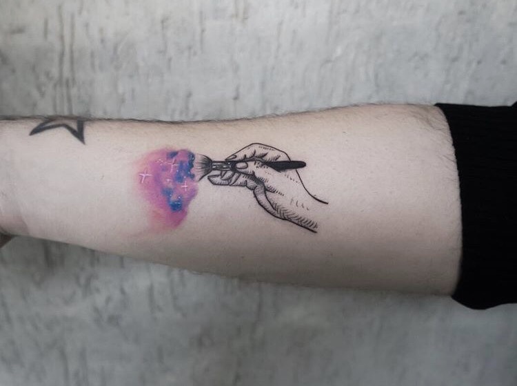 750x559 Painting Watercolor Tattoo