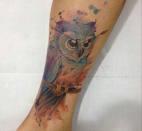 537x498 99 Artistic Watercolor Tattoos That Are Living Works Of Art