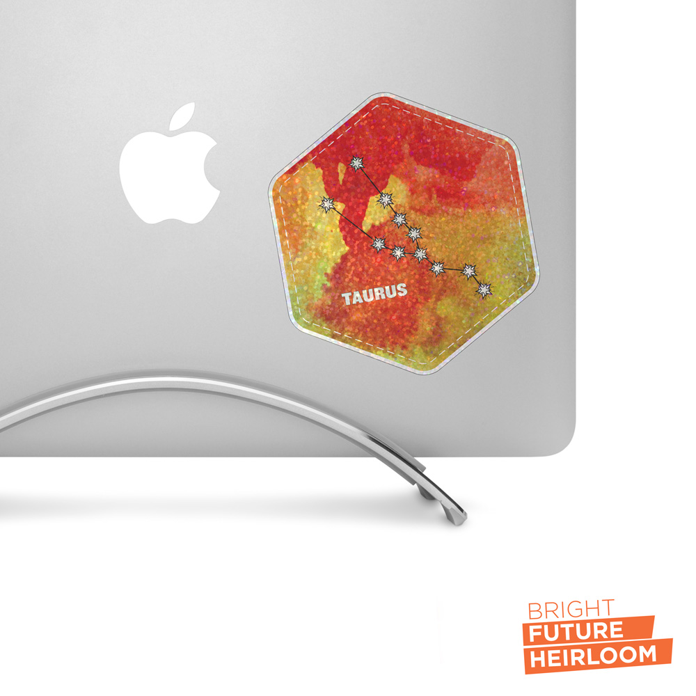 1000x1000 Taurus Watercolor Astrological Sign