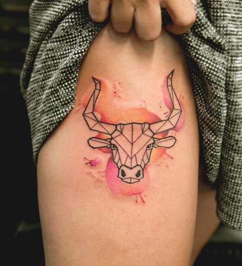 482x530 Top 45 Taurus Tattoos Designs And Ideas For Men And Women