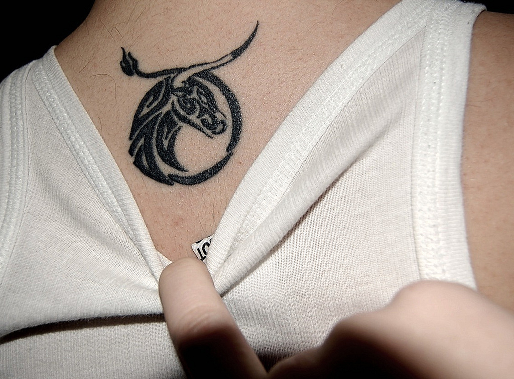 1024x756 Very Unique Symbol Taurus Tattoo. Tattoo Ideas Center