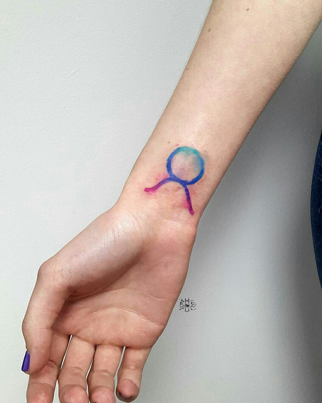 1080x1350 Watercolour Tattoo Sign Taurus Tattoo Tattoo Signs