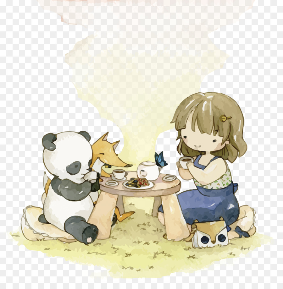 900x920 Tea Watercolor Painting Drawing