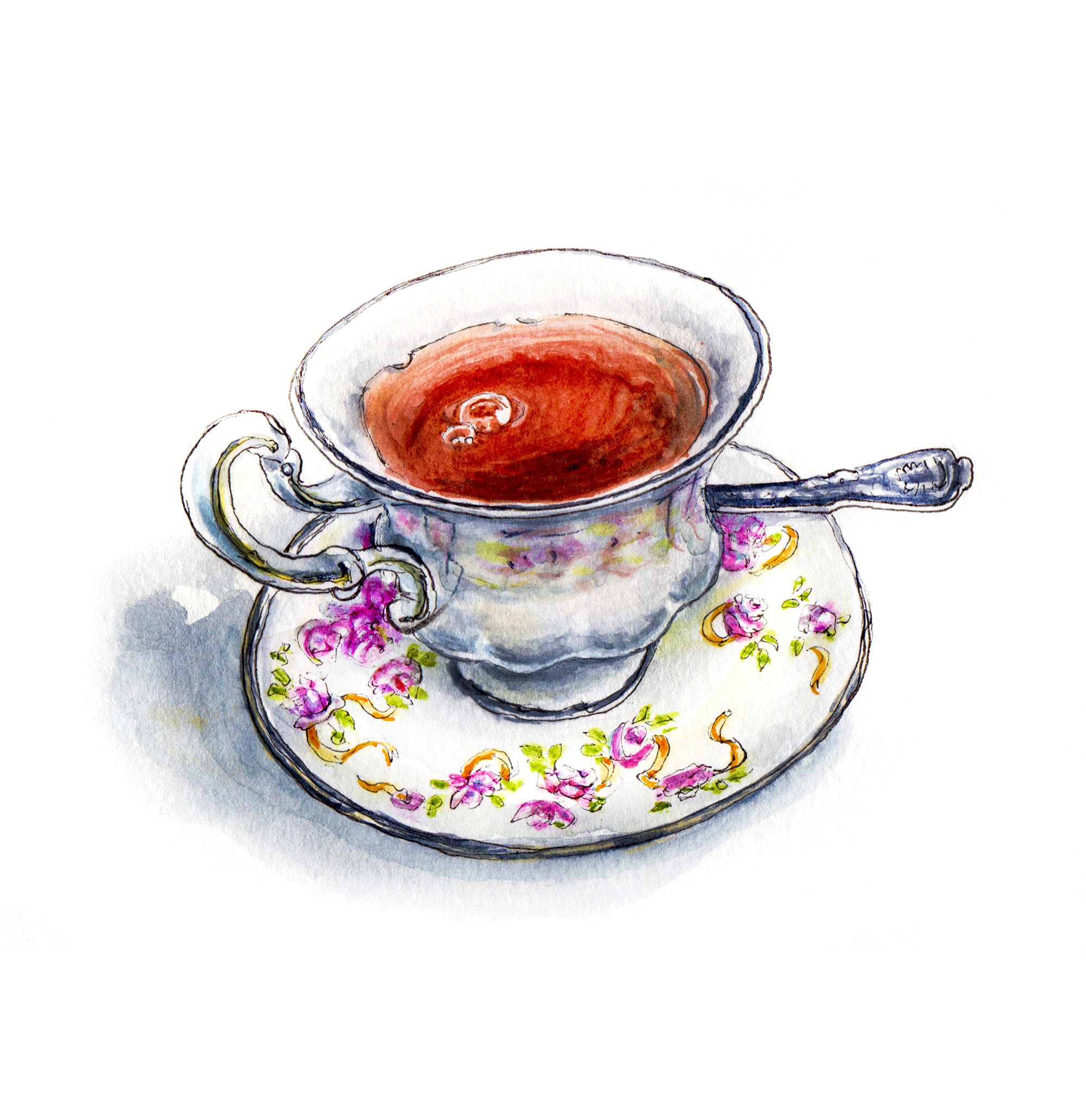 2000x2063 ~ A Spot Of Tea