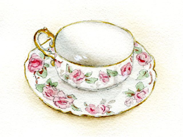 640x480 Tea Party How To Draw A Teacup And Paint Details Gets Her