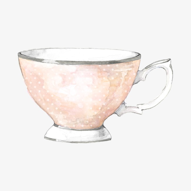 650x650 Lovely Hand Painted Teacup, Hand Painted, Watercolor, Cup Png And