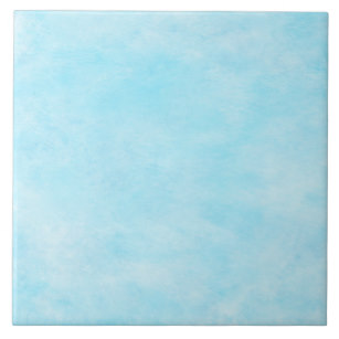 307x307 Teal Watercolor Decorative Ceramic Tiles Zazzle