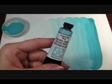480x360 Daniel Smith Cobalt Teal Blue Extra Fine Watercolor