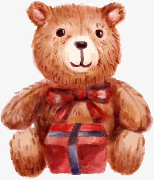 527x615 Vector Drawing Teddy Bear, Bear Vector, Teddy Bear, Watercolor Png