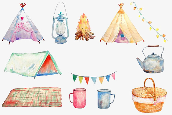 564x376 Drawing Tent, Tent Clipart, Tent, Watercolor Png Image And Clipart