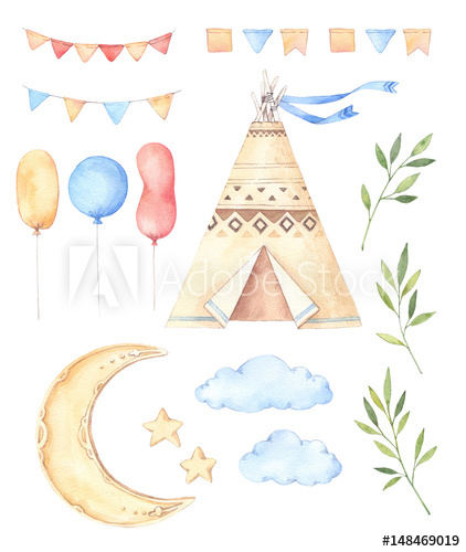 422x500 Watercolor Illustrations