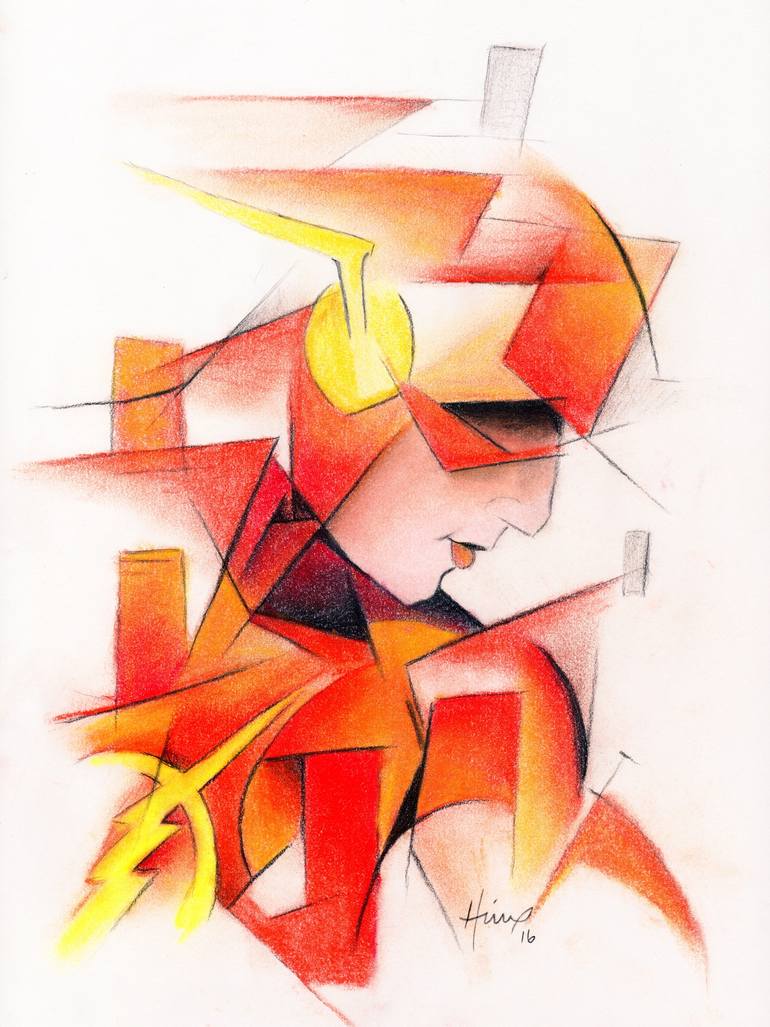 770x1027 The Flash Sketch Drawing By Robert Hickox Saatchi Art