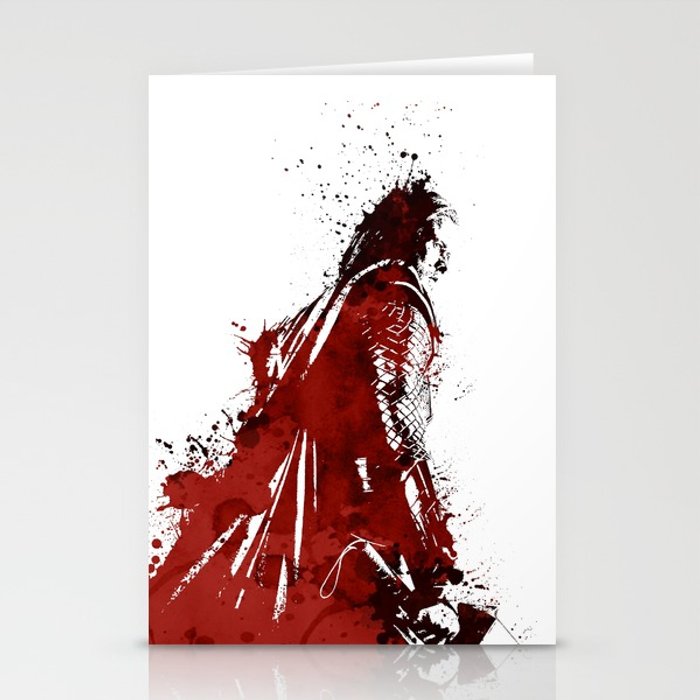 700x700 Thor Watercolor Stationery Cards By Vegalys Society6