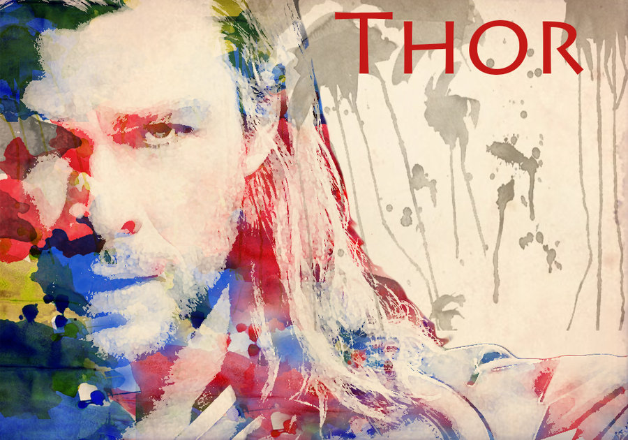 900x630 Thor Watercolor By Thnksfrthwilliam