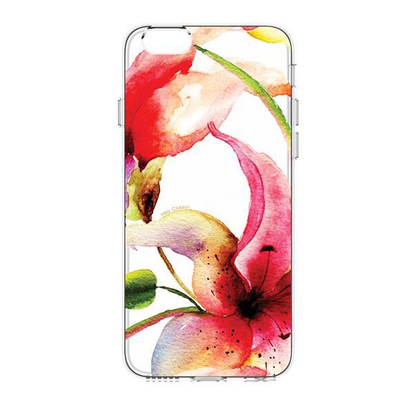 600x600 Hey Casey! Tiger Lily Watercolor Phone Cover Case For Iphone 66s