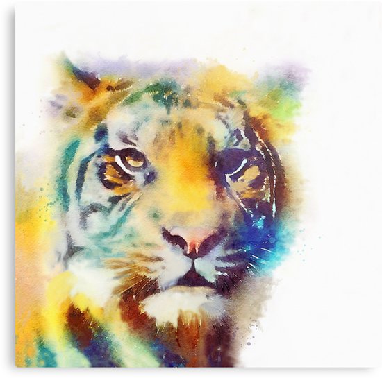 Tiger Watercolor Painting at GetDrawings | Free download