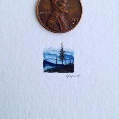 236x236 110 Best Tiny Watercolor Paintings Images Paint