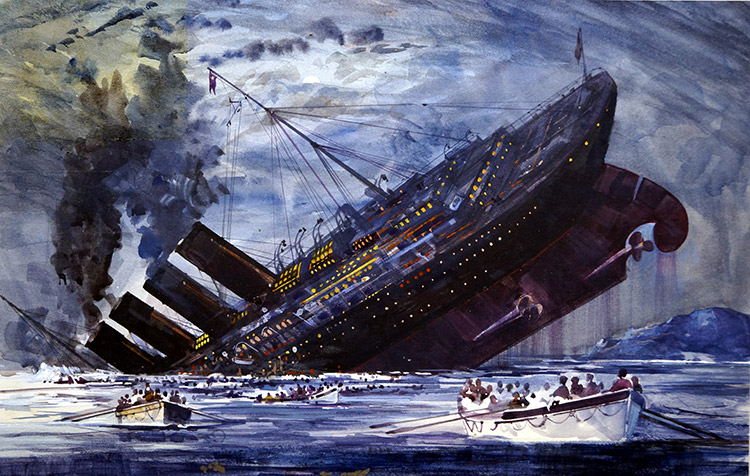 750x476 The Sinking Of The Titanic By Graham Coton