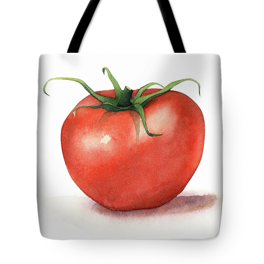 1000x1000 Tomato Watercolor Tote Bag For Sale By Zapista