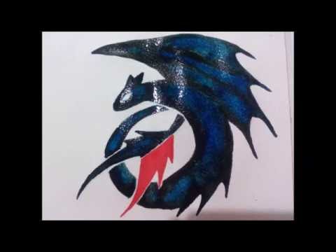 480x360 Toothless Fanart Watercolor