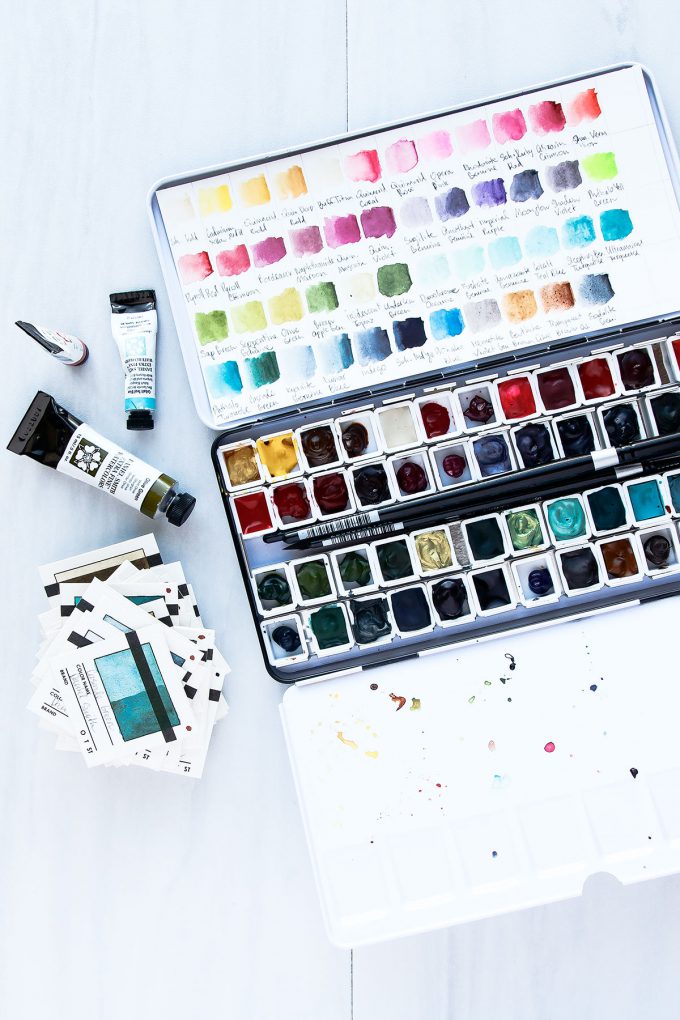 680x1020 My Top 10 Amp Top 20 Watercolor Colors For Cardmaking. Video