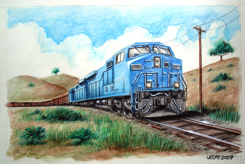800x536 Another Train Watercolor By Latuff2