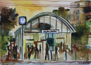 375x269 Original Train Watercolor Paintings For Sale Saatchi Art