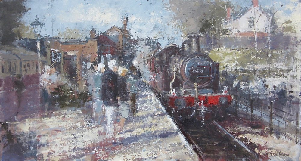 1000x535 Railway Paintings Gerald Green