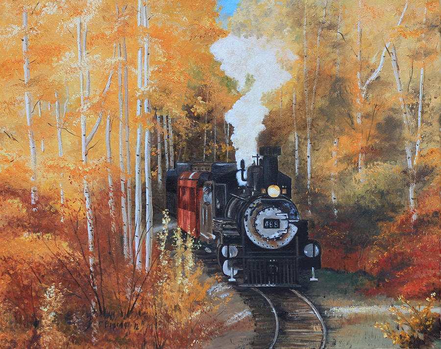 900x711 Train Painting Inspirational Cumbres And Toltec Railroad Steam