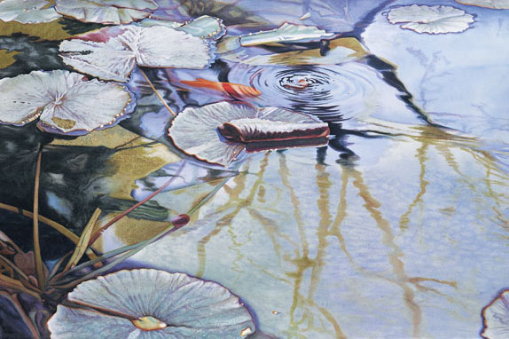 574x382 Watercolor Painting, How To Paint With Transparent Watercolor