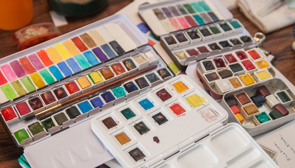 1000x569 Review Van Gogh 12 Color Travel Watercolor Set