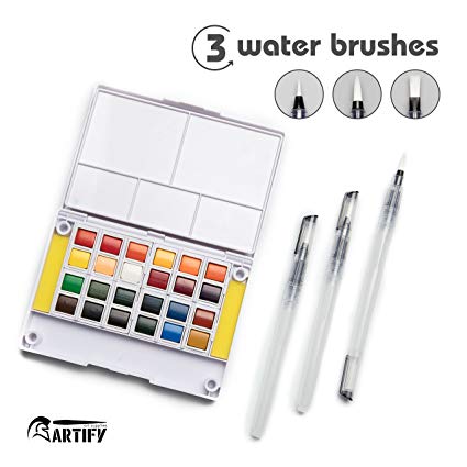 425x425 Artify Watercolor Field Sketch Set