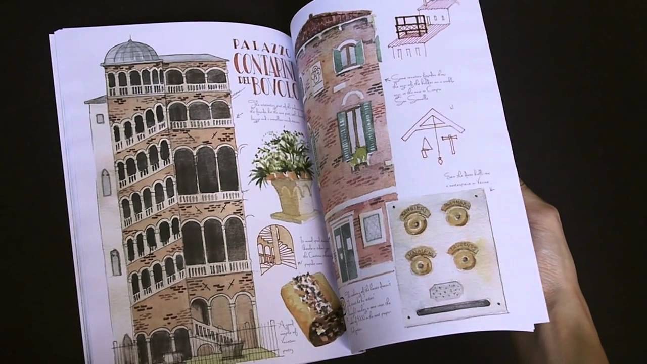 1280x720 Venice A Watercolor Travel Journal