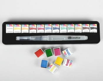 350x274 Diy Watercolor Paint Set,travel Watercolor Set