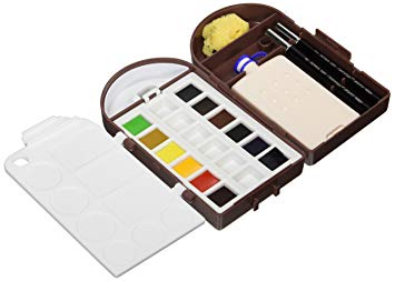 355x253 Holbein Watercolour Travel Set 12 X 5ml Tubes (W450tk) Amazon